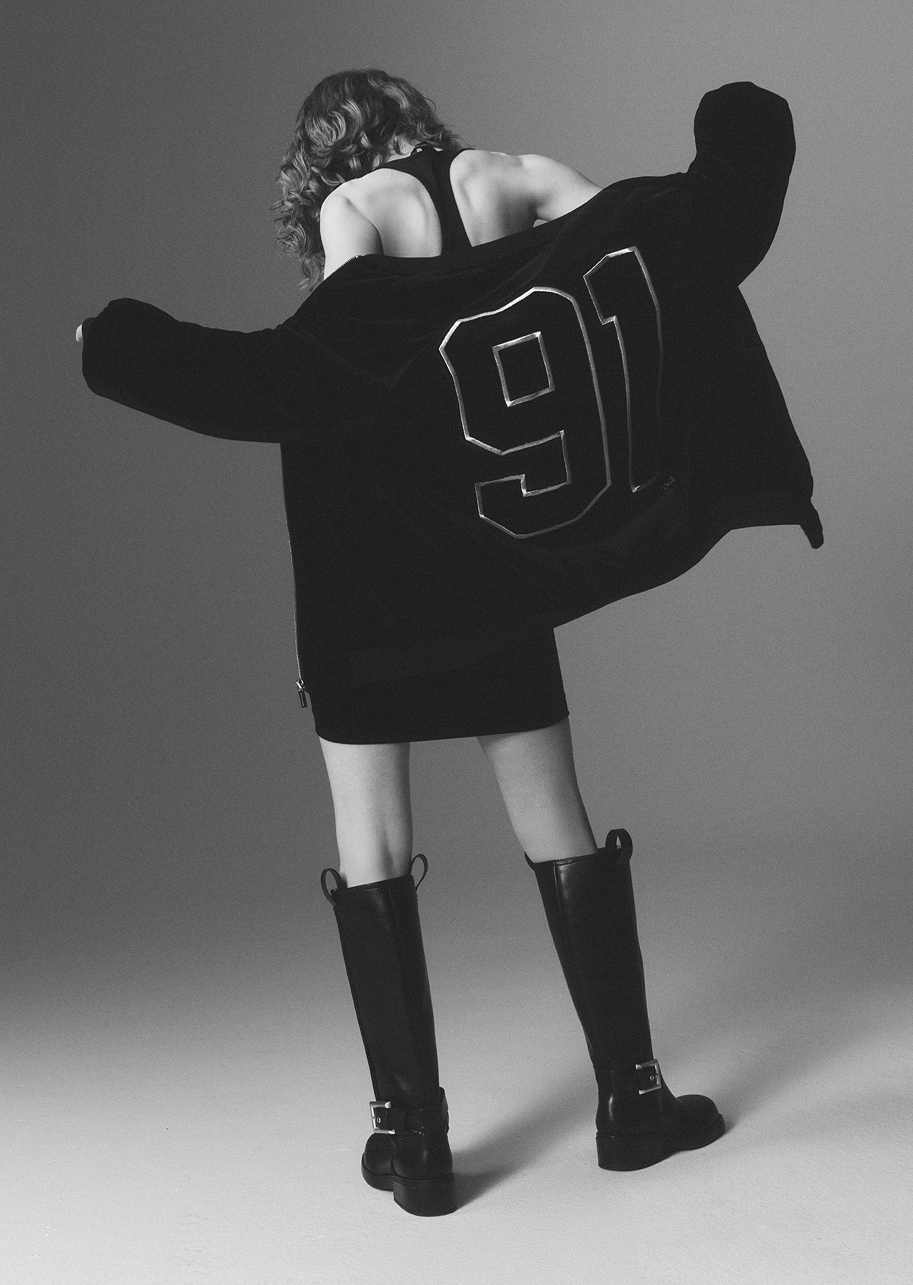 ARMANI EXCHANGE 女士棒球领复古刺绣轻薄飞行夹克棉服外套