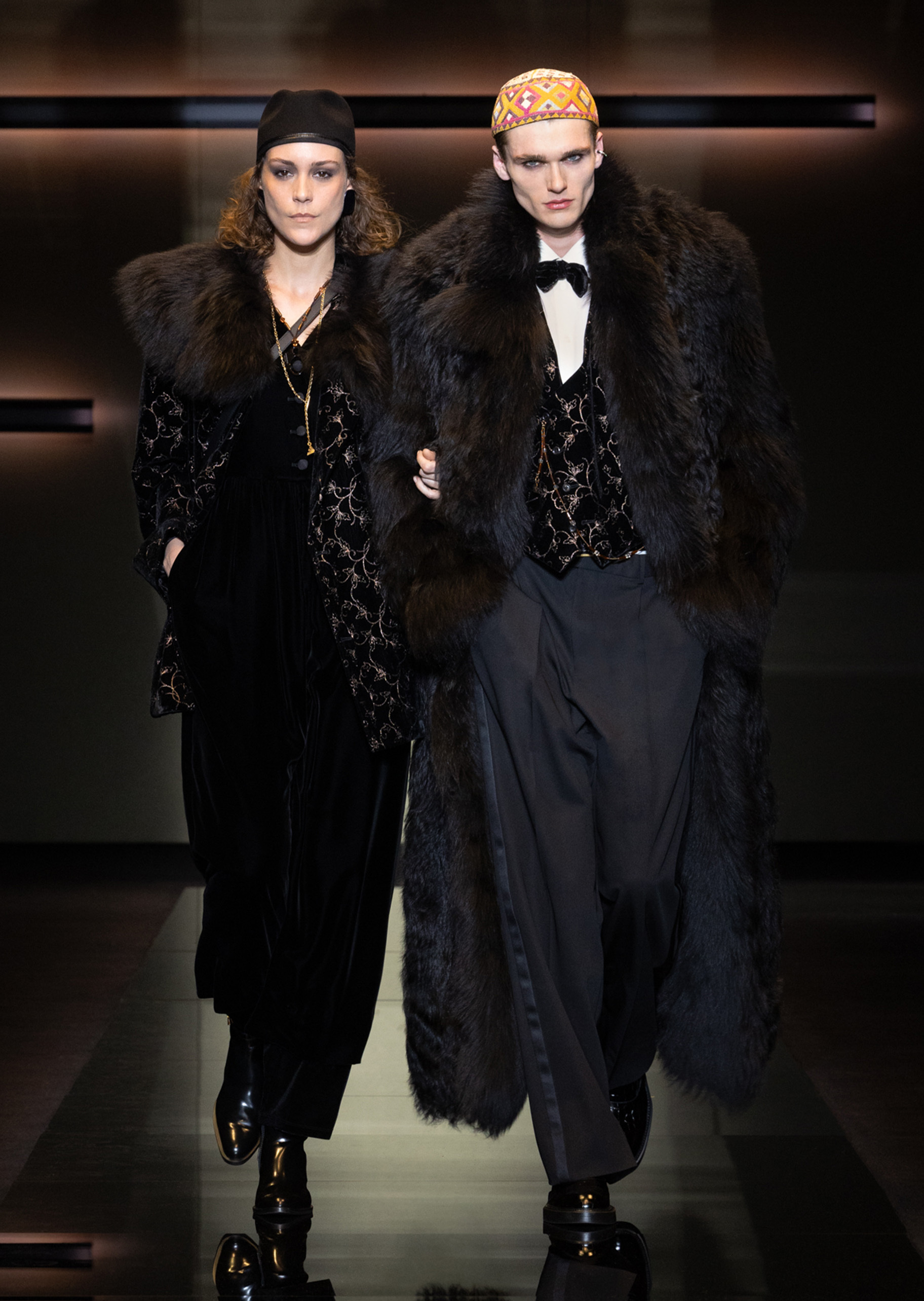 Emporio Armani 男士秀场同款商务正装领结蝴蝶结新婚礼物