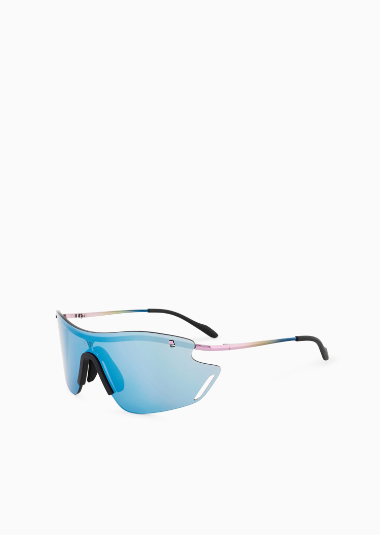 EA7 男士不规则形运动时尚潮流太阳眼镜