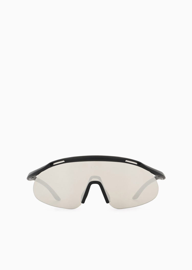 EA7 男士不规则形运动时尚前卫太阳眼镜