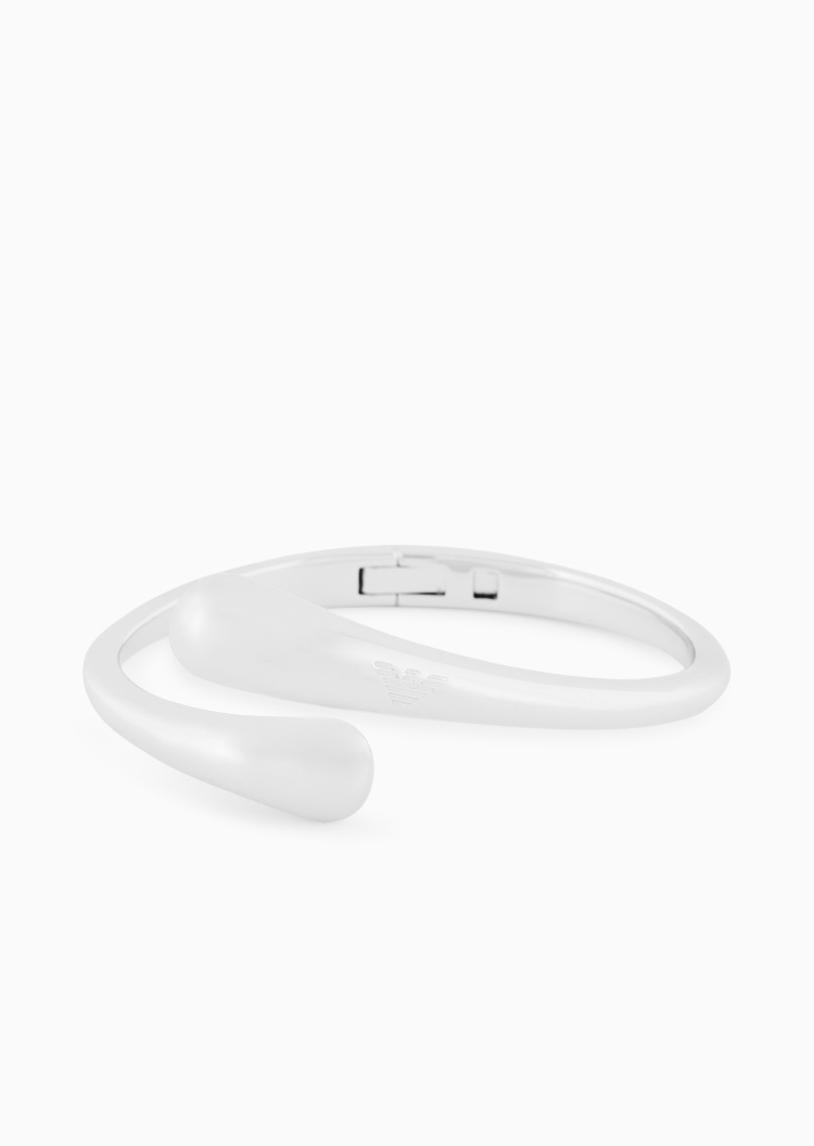 Emporio Armani 女士交叉扭臂鹰标镌刻时尚个性手镯